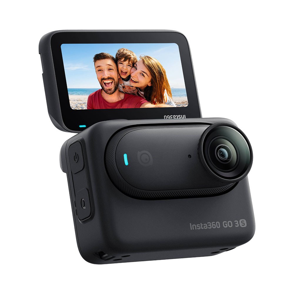 Cámara De Acción Insta360 Go 3 S 128 Gb Midnight Black