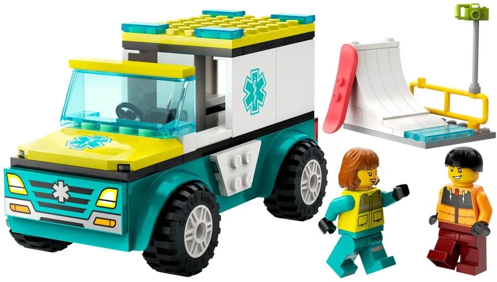 LEGO 60403 AMBULANCIA DE EMERGENCIA 79PCS