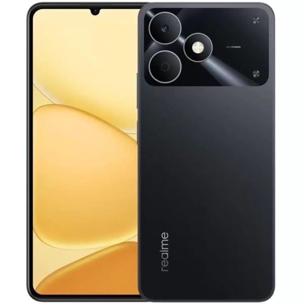 Celular realme Note 80 RMX5388 Dual de 128GB 4GB RAM de 6.74" 8MP 5MP - Storm Black (Anatel)