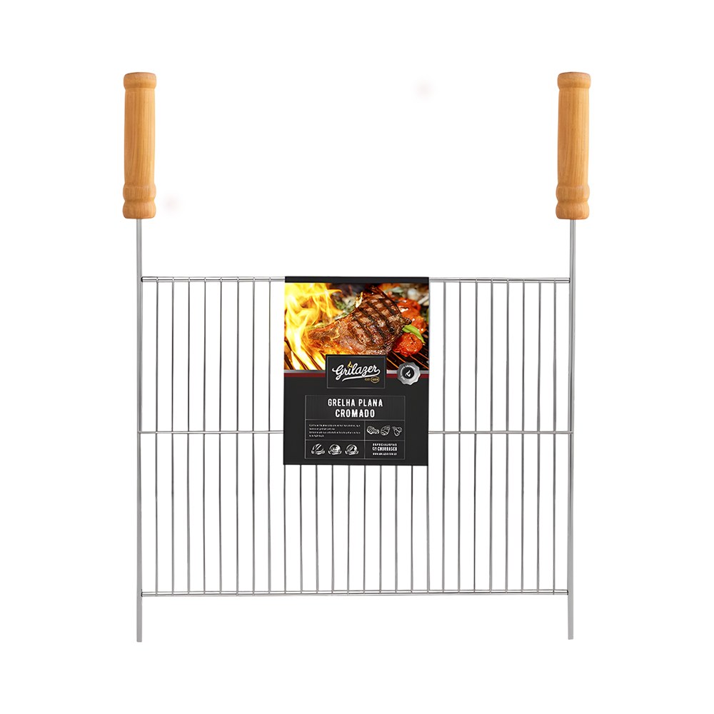 Parrilla Grilazer Gr01252 Red Plana 40 X50 Cm
