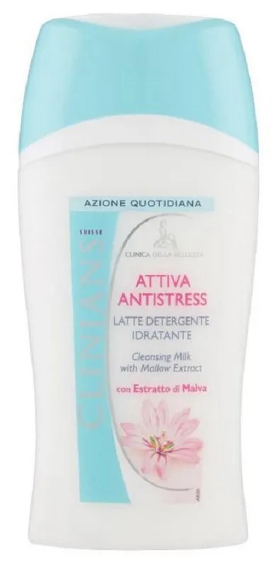 Loção Demaquilante Clinians Attiva Antistress com Estrato de Malva 200 ml