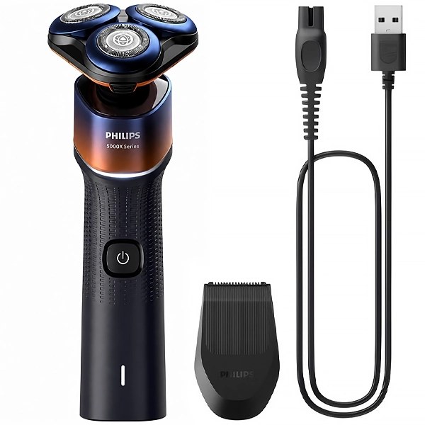 Afeitadora Philips Shaver 5000X Series X5012 05 Portátil - Azul Naranja
