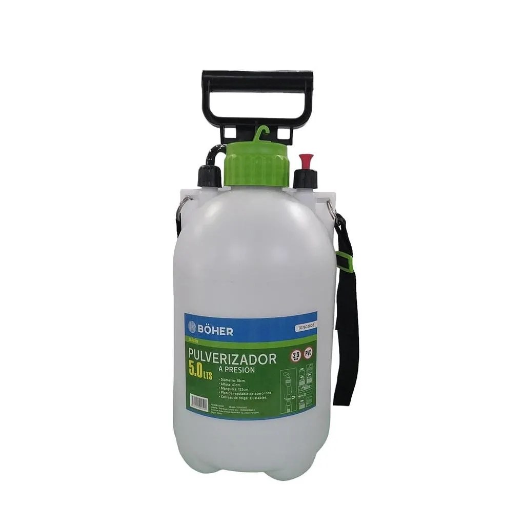 Pulverizador a presión 5L BOHER