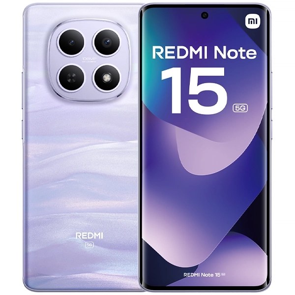 Celular Xiaomi Redmi Note 15 5G NFC Dual SIM 256GB 8GB RAM de 6.77" 108MP 20MP - Mist Purple (Global) (CJ Slim)