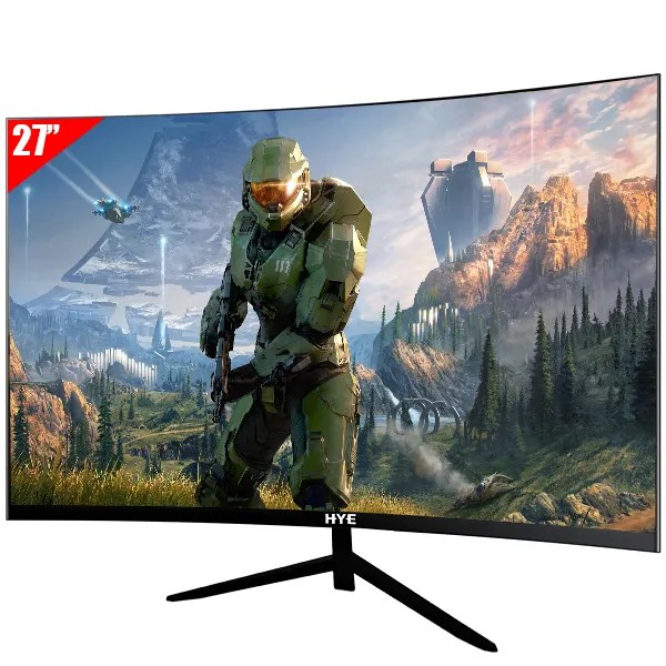 Monitor Curvo HYE HY27VIEW240 de 27" Full HD 240Hz 16:9 con DisplayPort HDMI