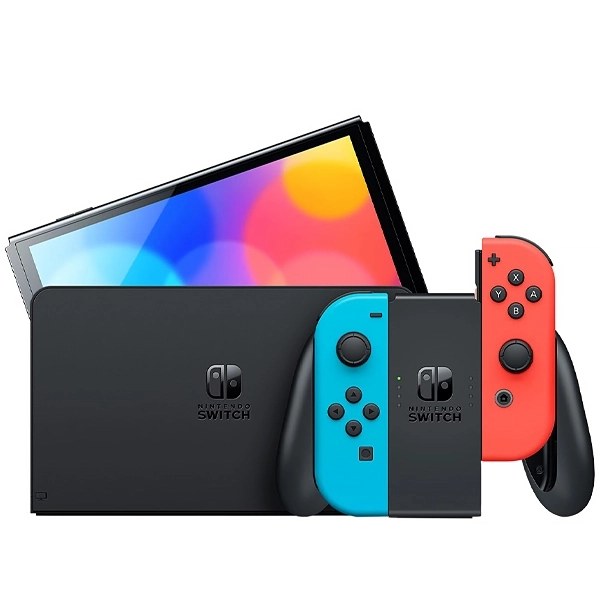 Consola Portátil Nintendo Switch OLED Mario Red Edition JP de 7.0" con 64GB - Rojo Azul