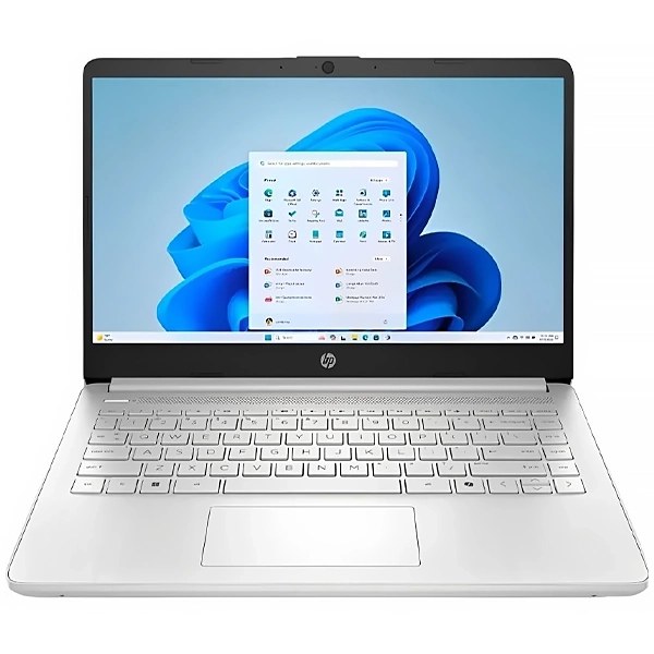 Notebook HP 14-dq6101dx 14" Intel N150 4GB RAM 128GB UFS - Plata