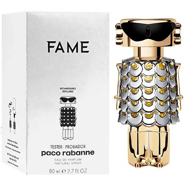 Perfume Tester Femenino Paco Rabanne Fame EDP Recargable 80ml