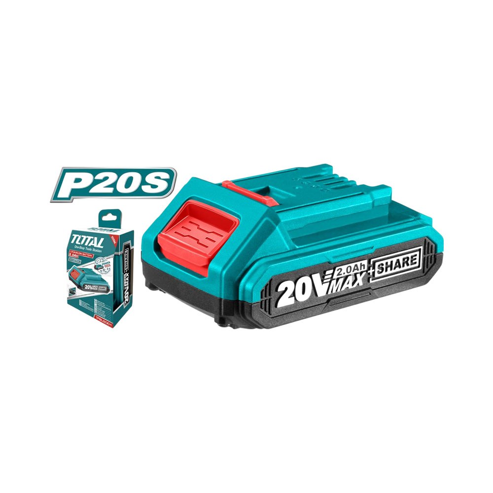 Batería Recargable Para Herrameintas Total Tfbli20011 20 V 2.0 Ah Bitvol
