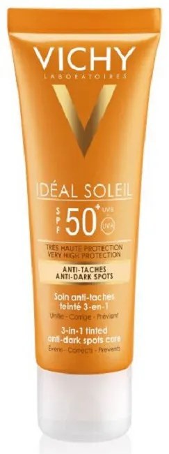 Tratamento Vichy Idéal Soleil Anti-Dark SPF 50 50ml.