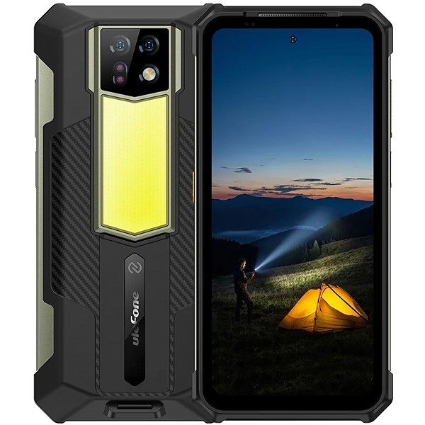 Celular Ulefone Armor 24 Pro NFC Dual SIM de 256GB 12GB RAM de 6.78" 64+64MP 16MP - Negro