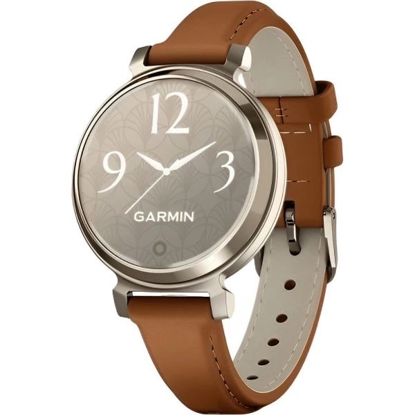 Reloj Garmin Lily 2 Classic 010-02839 con Bluetooth - Dorado Marrón