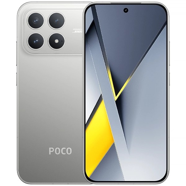 Celular Xiaomi POCO F8 Pro NFC Dual SIM 256GB 12GB RAM de 6.59" 50+50+8MP 20MP - Titanium Silver (Global)