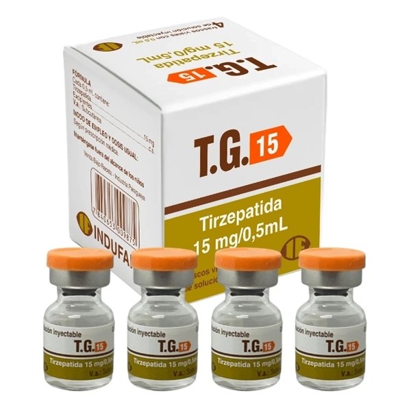 Tirzepatida T.G. 15mg 0,5ml - 4 Ampollas