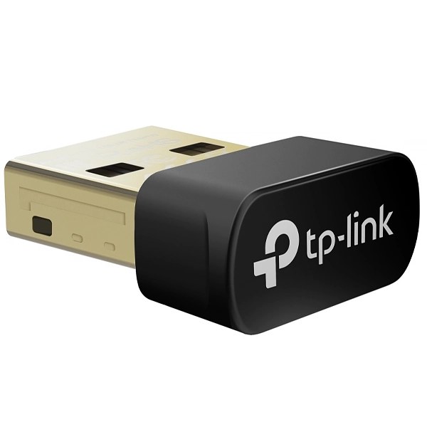 Adaptador USB Wireless TP-Link Archer TC10UB Nano con Bluetooth 287 Mbps en 2.4GHz + 600 Mbps en 5GHz - Negro