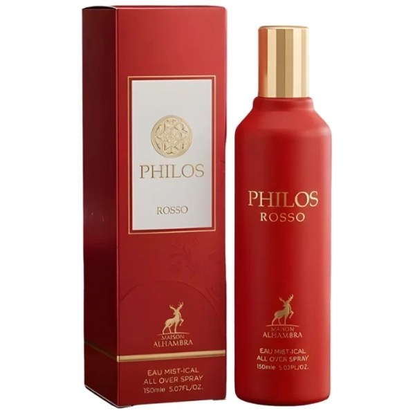 Perfume Capilar Maison Alhambra Philos Rosso 150ml