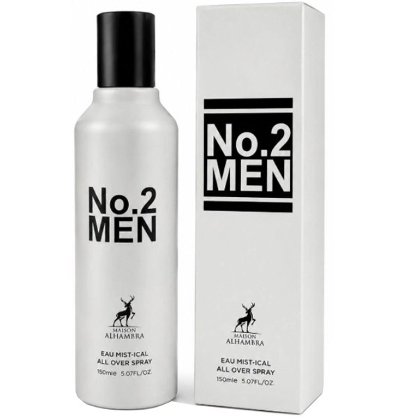 Perfume Capilar Maison Alhambra No. 2 Men 150ml