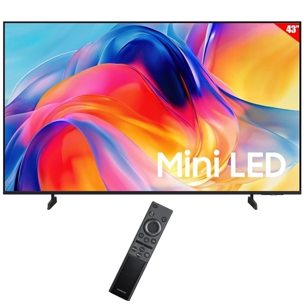 Smart TV LED 43" Samsung Mini LED M70H Class UN43M70HAG 4K Ultra HD Tizen Wi-Fi Bluetooth con Conversor Digital