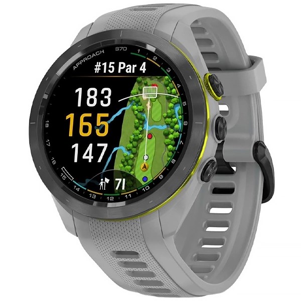 Reloj Garmin Approach S70 Golf 010-02746 42 mm con GPS Wi-Fi - Negro Gris