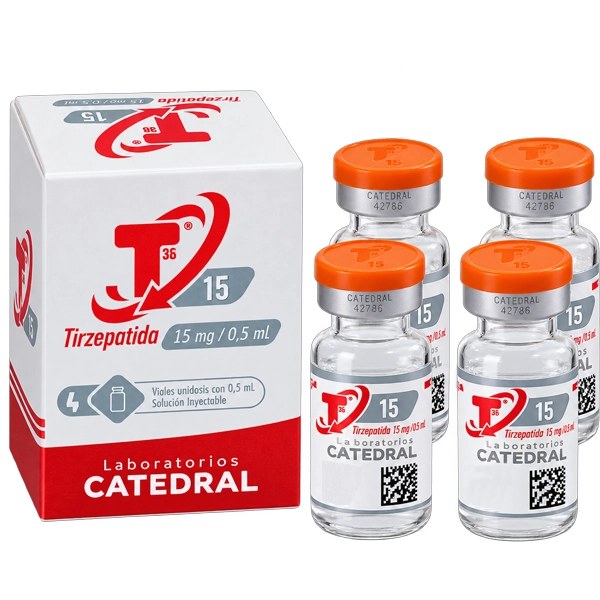 Tirzepatida T36 15mg 0,5ml - 4 Ampollas