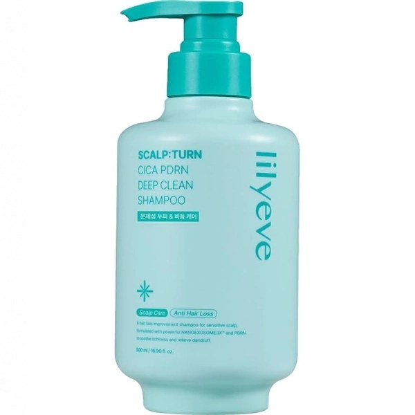 Shampoo Lilyeve Scalp:Turn Cica PDRN Deep Clean 500ml