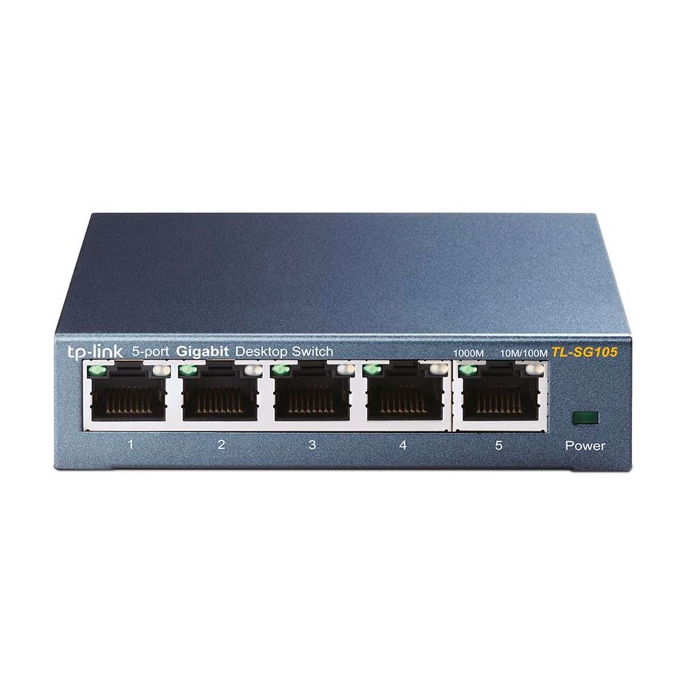 Hub Switch Tp Link Tl Sg105 Desktop 5 Portas 10/100/1000 Mbps