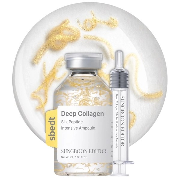 Sérum Facial Sungboon Editor Deep Collagen Silk Peptide Intensive Ampoule de 40ml