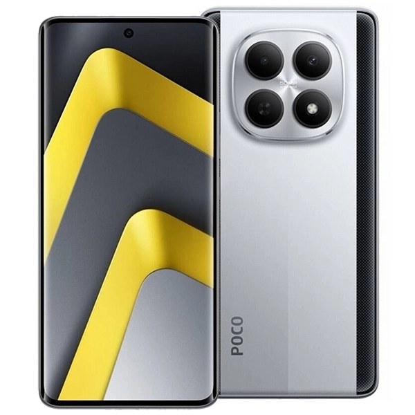 Celular Xiaomi POCO M8 5G NFC Dual SIM de 512GB 12GB RAM de 6.77" 50+2MP 20MP - Plata (Global)