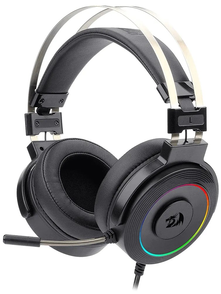 Headset Redragon Lamia 2 Gaming H320RGB-1 - Negro