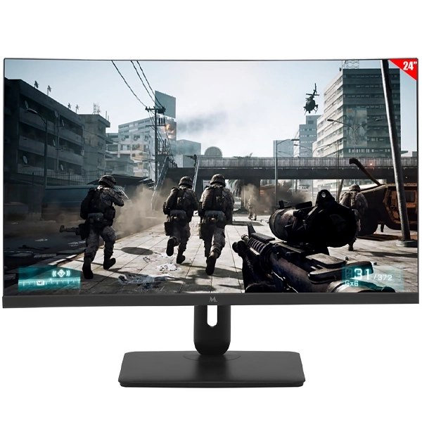 Monitor Gamer Curvo Mtek MSY24FV180C de 24" Full HD 16:9 180Hz 1 ms MPRT con DisplayPort HDMI