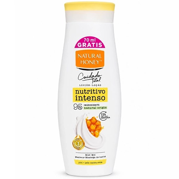 Loción Corporal Hidratante Natural Honey Nutritivo Intenso 400ml