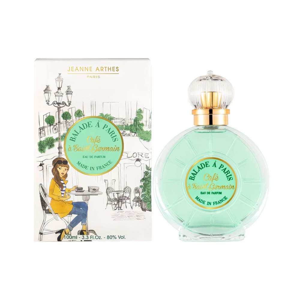 Perfume Jeanne Arthes Balade à Paris Café à Saint Germain Edp 100 Ml