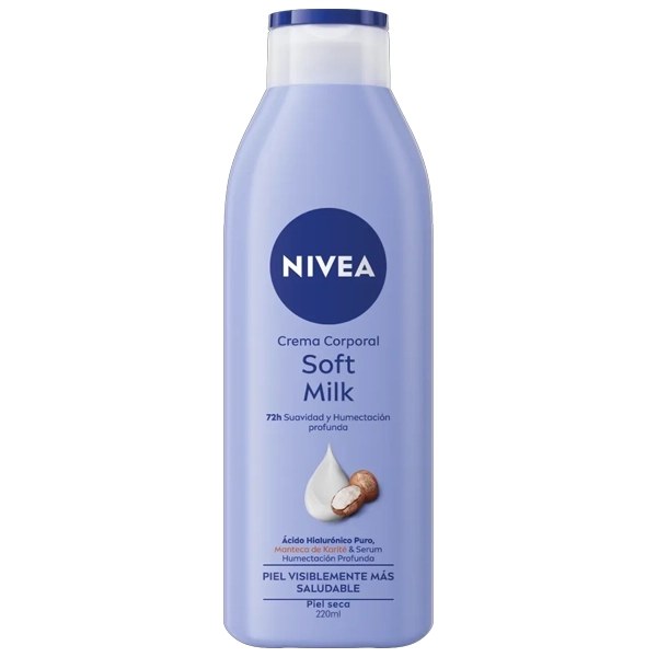 Crema Corporal Hidratante NIVEA Soft Milk de 220ml