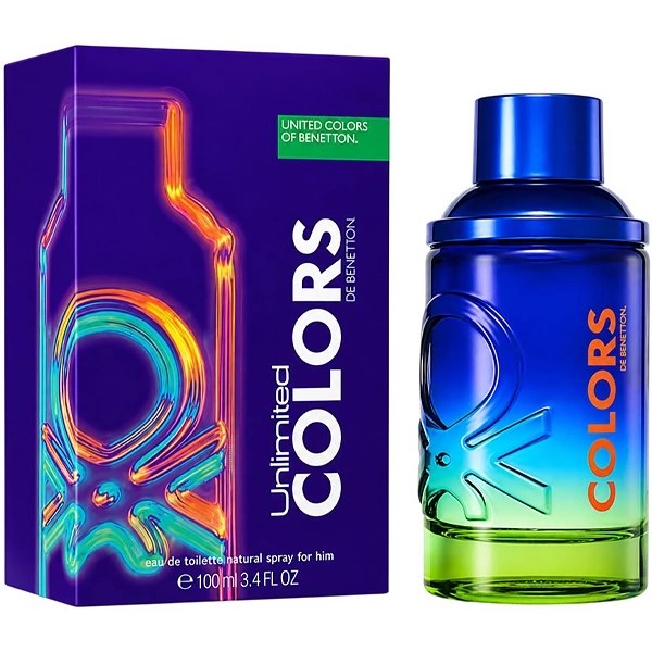 Perfume Masculino Benetton Colors Unlimited EDT 100ml