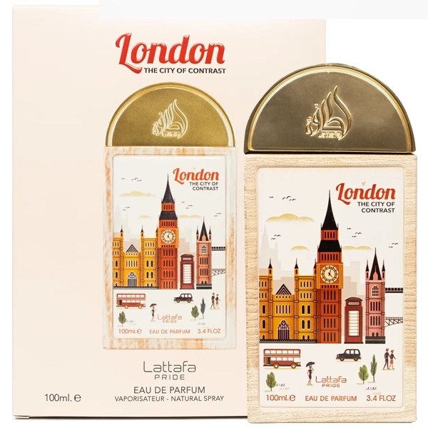 Perfume Unisex Lattafa Pride London The City Of Contrast EDP 100ml