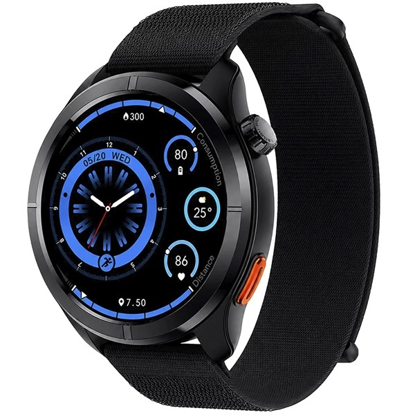 Reloj Haylou Solar Neo 2 HSR01 con Bluetooth - Negro