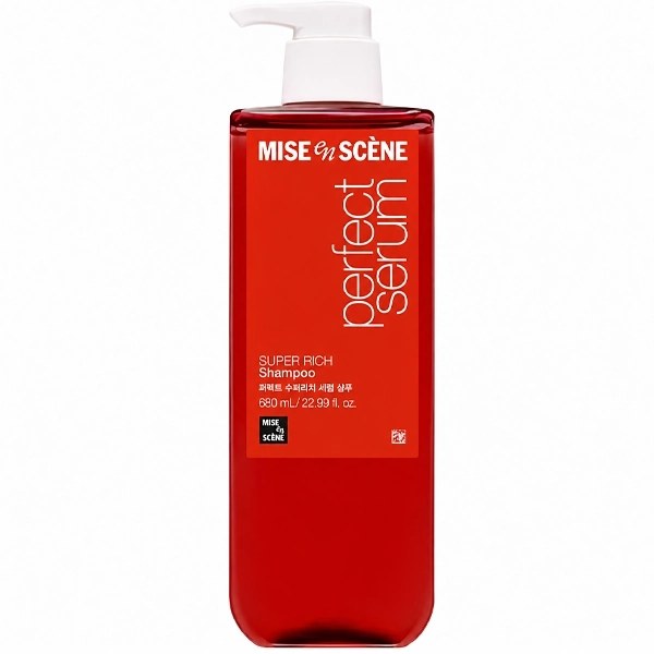 Shampoo Mise En Scene Perfect Serum Super Rich de 680ml