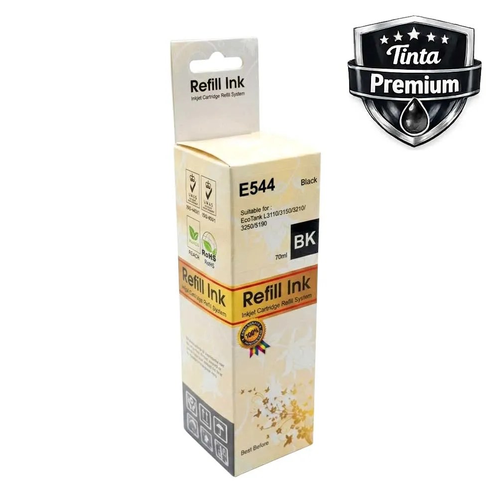 TINTA POMO PRINTERS P/EPSON T504/T544 - NEGRO