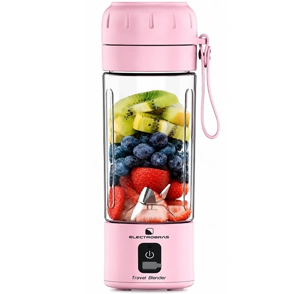 Licuadora Portable Electrobras Travel Blender EBTB-70 70 watts 350ml - Rosa