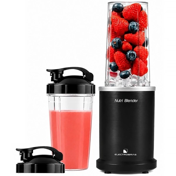 Licuadora Electrobras Nutri Blender EBNB-1000 1.000 watts 750 ml 127V ~ 60 Hz - Negro