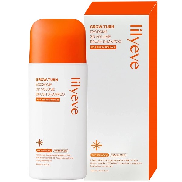 Shampoo Lilyeve Grow:Turn Exosome 3D Volume Brush 200ml