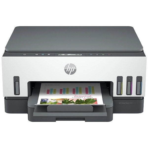 Impresora Multifuncional HP Smart Tank 720 3 en 1 con Wi-Fi Bivolt - Negra