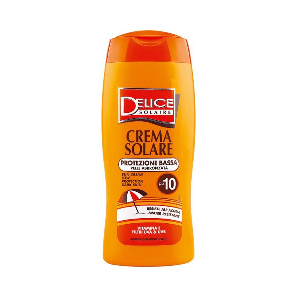 Protector Solar Delice Solaire Protezione Bassa Fps 10 250 Ml