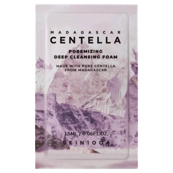Limpiador Facial SKIN1004 Madagascar Centella Poremizing Deep Cleansing Foam de 1.5ml