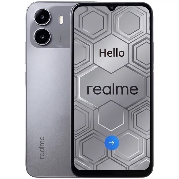 Celular realme P4 Lite RMX5377 NFC Dual SIM de 128GB 4GB RAM de 6.8" 13MP 5MP - Titan Grey (Anatel)