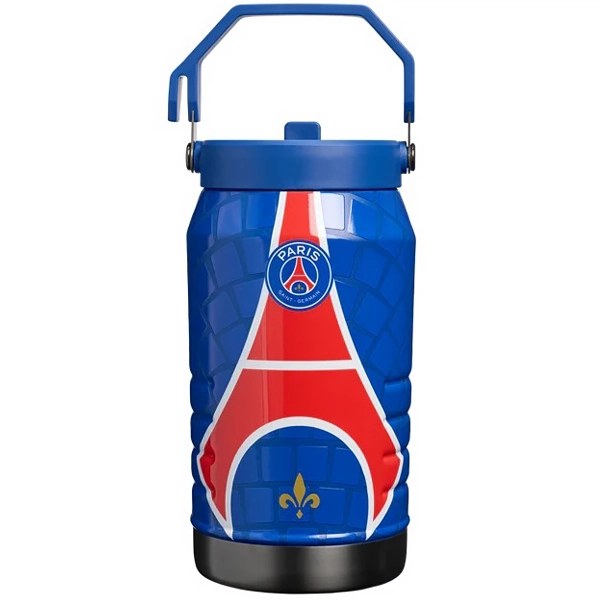 Termo Stanley IceFlow Flip Straw Jug Paris Saint-Germain de 1.89Litros - Azul