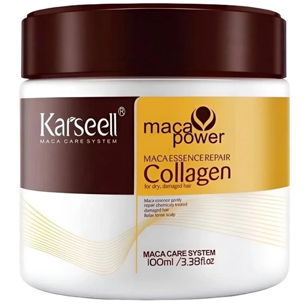 Mascara Capilar Karseell Maca Power Essence Repair Collagen 100ml