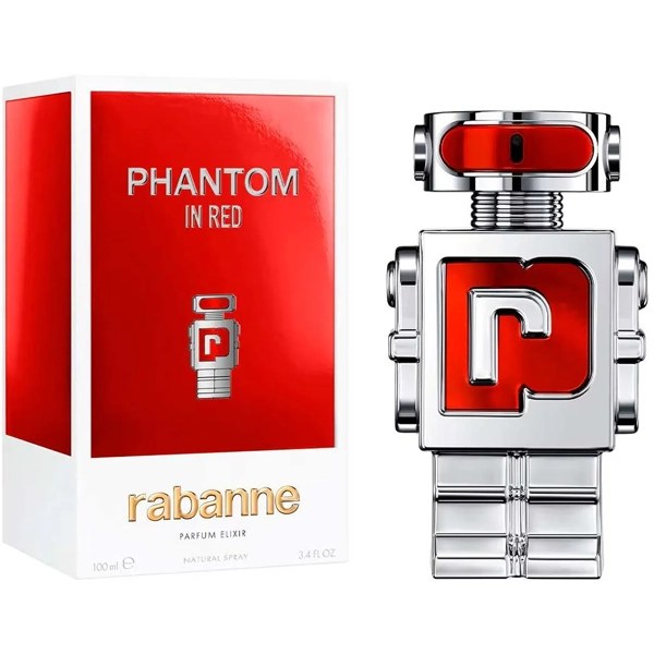 Perfume Masculino Paco Rabanne Phantom In Red Parfum Elixir 100ml