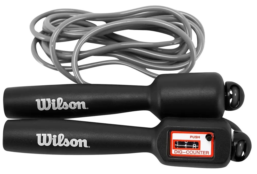 Cuerda de SaltoWilson con Contador SC0CO Negro/Gris
