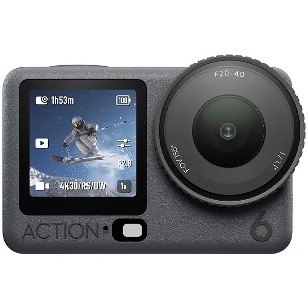 Cámara de Acción DJI Osmo Action 6 Standard Combo AC006 Anatel 8K - Negra